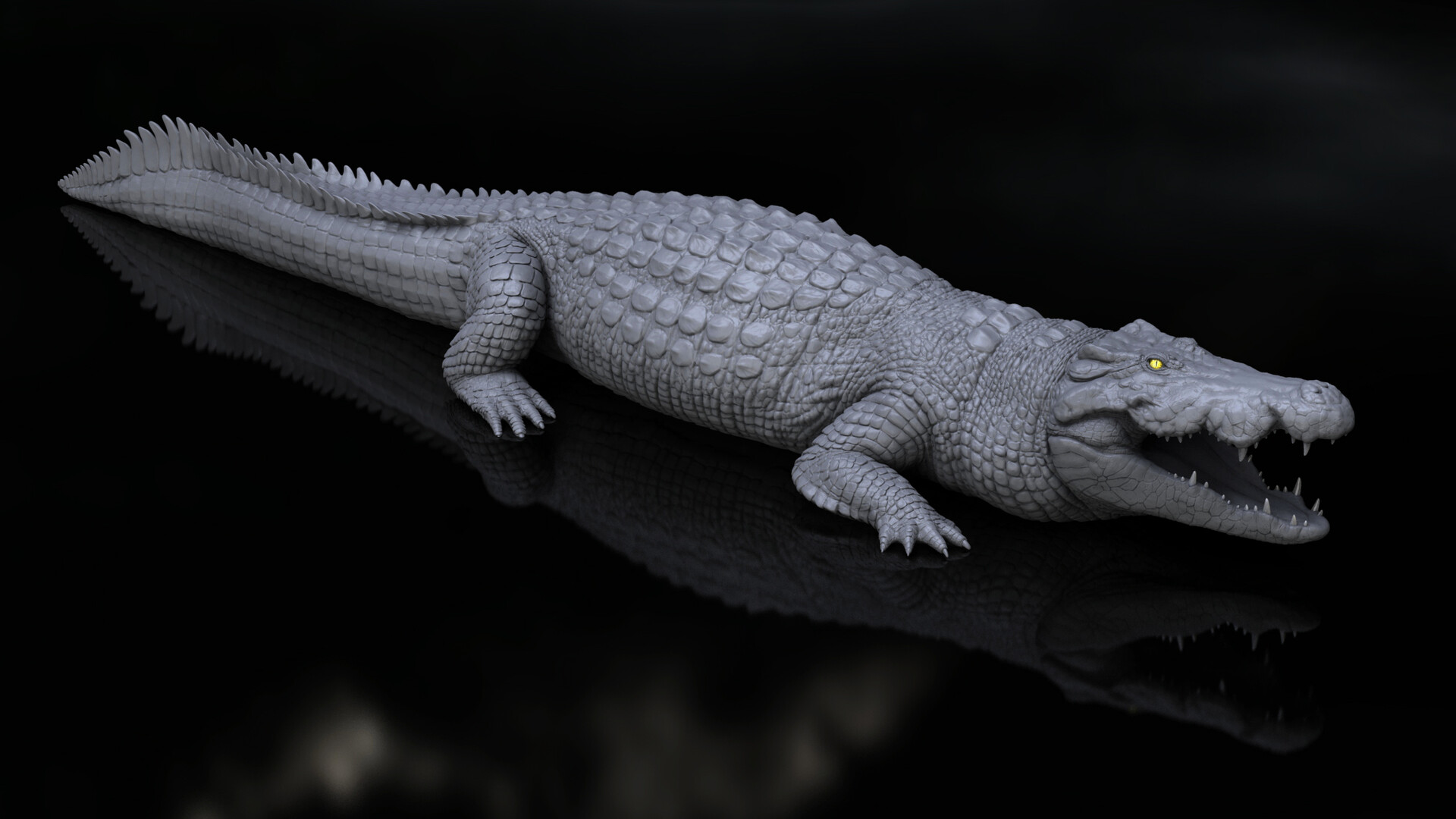 ArtStation - Nile Crocodile 3D Model (Available on Marketplace) ArtStation - Nile Crocodile 3D Model (Available on Marketplace)