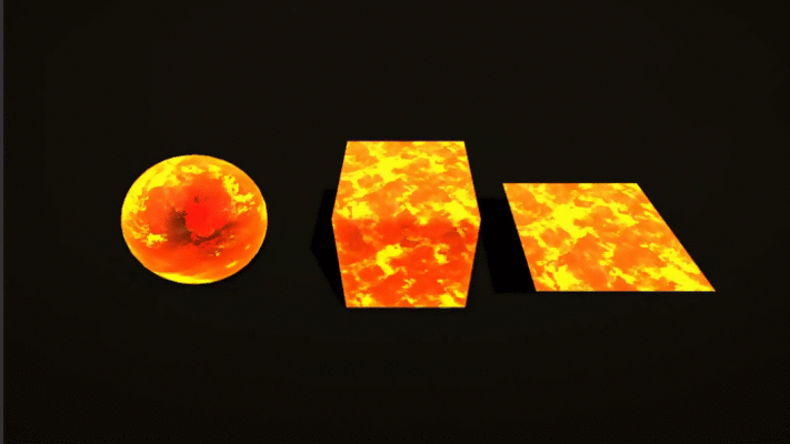Shader set up with a few parameters