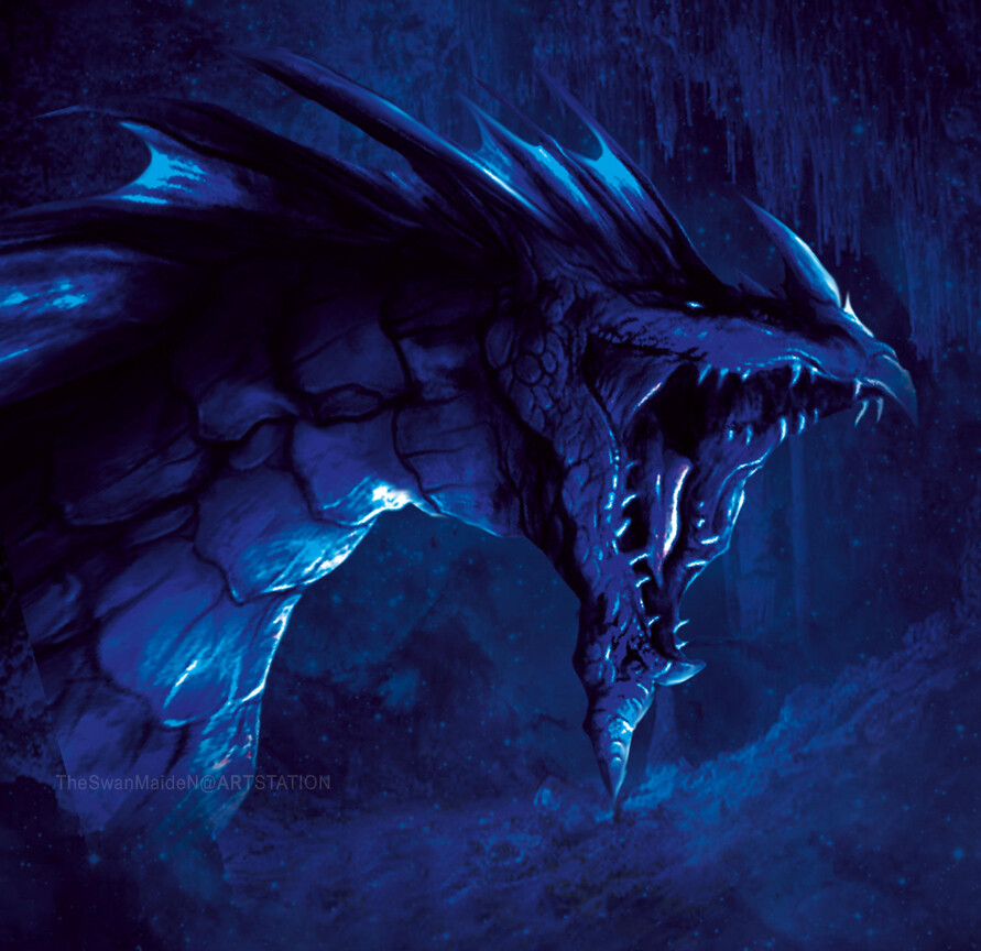 ArtStation - Blue Dragon