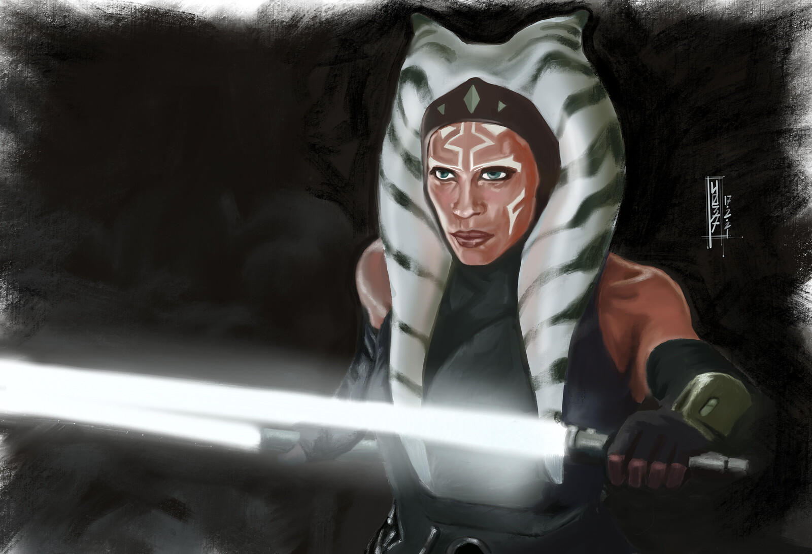 Ashoka Tano Illustration