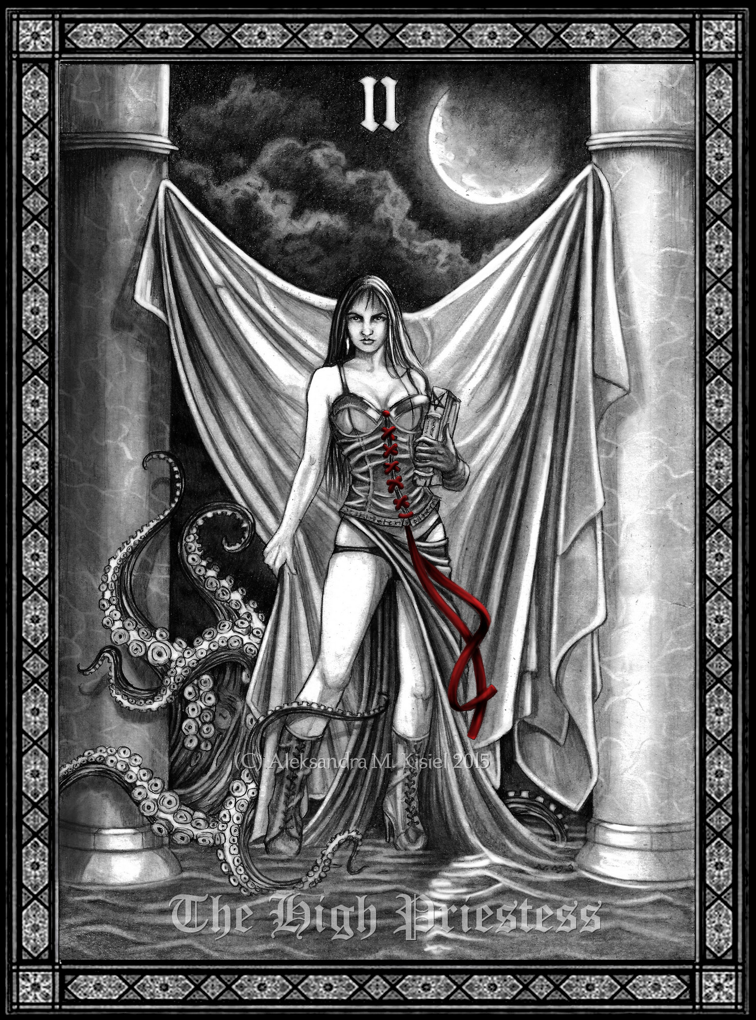 Карта таро the high priestess