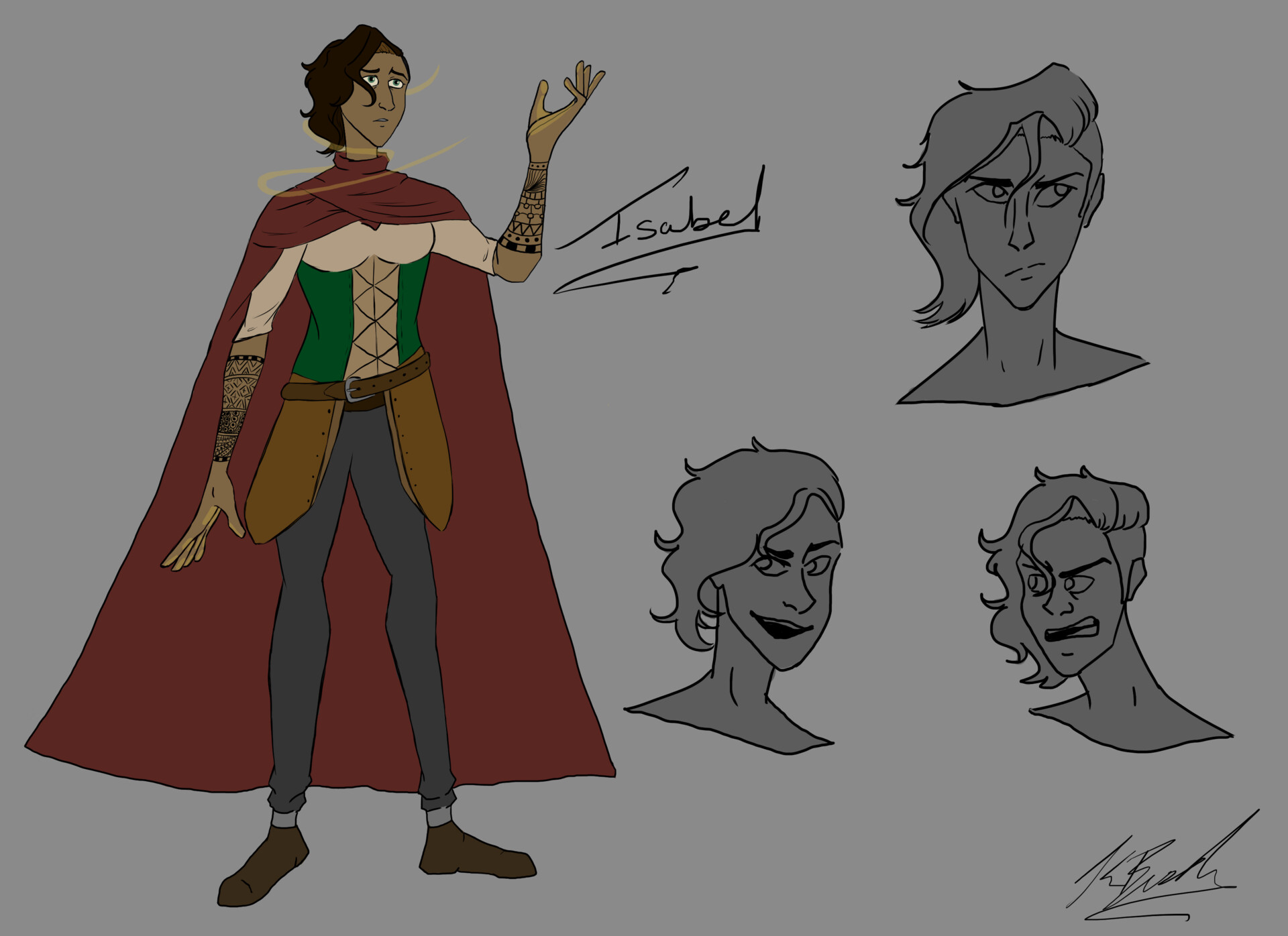 ArtStation - Isabel (Story Character)