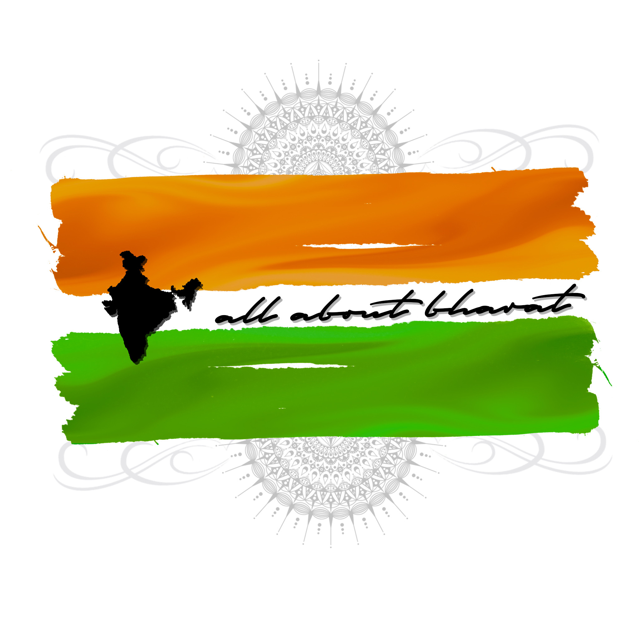 Same logo as previous but added mandala design around the flag and the client asked it to represent Yantras as per Hindu Religion
