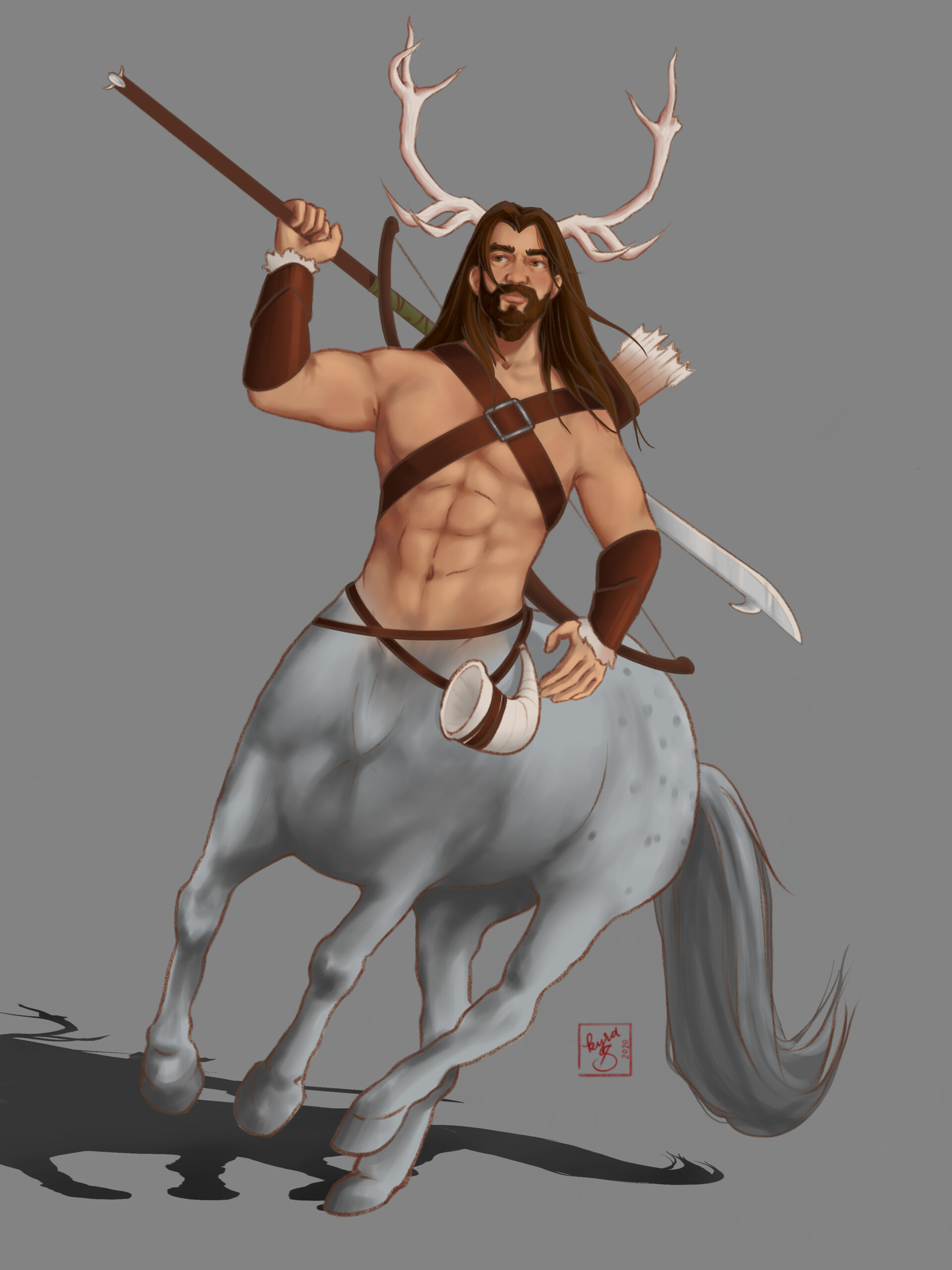 Kyra Thompson - Centaur Barbarian