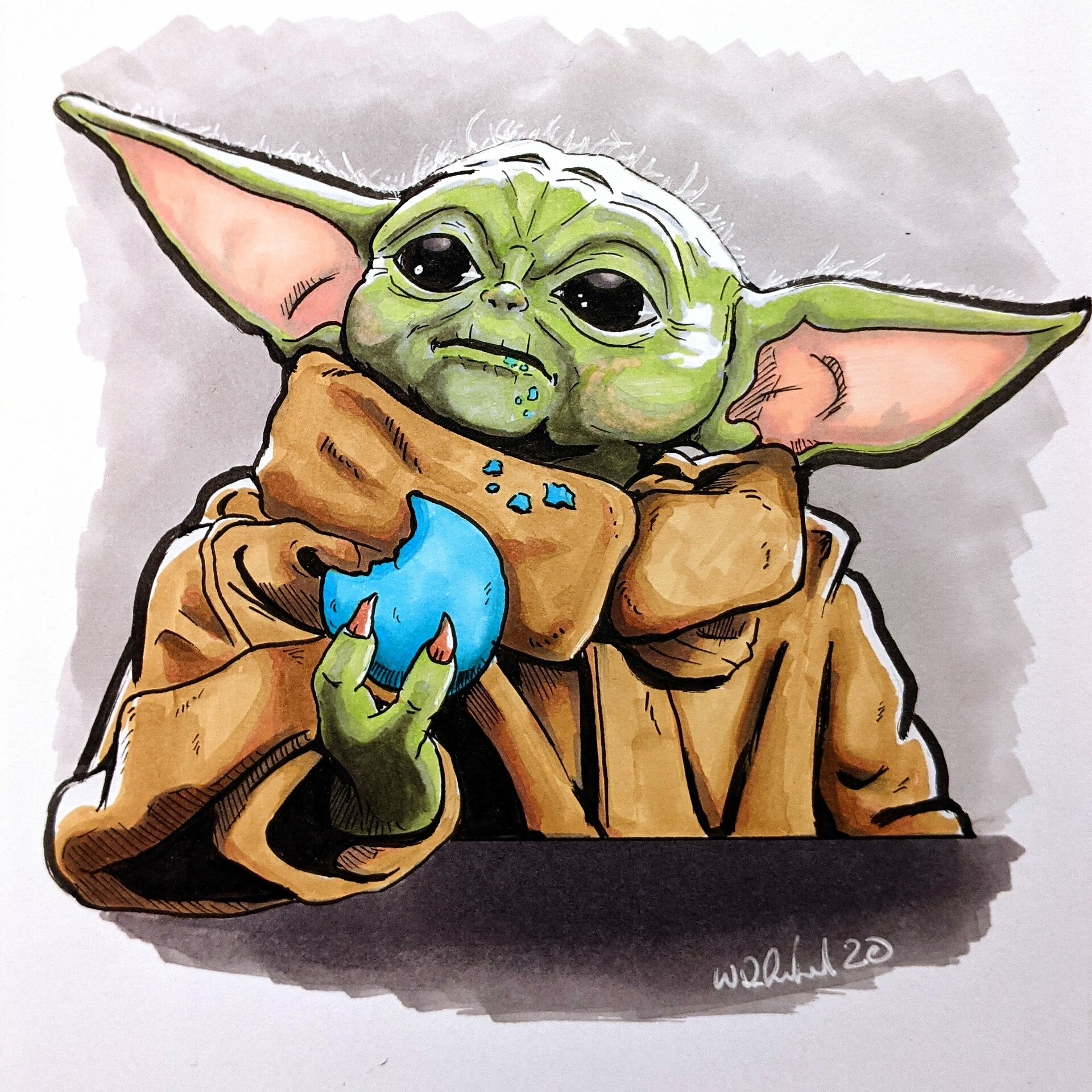 Artstation Grogu Baby Yoda