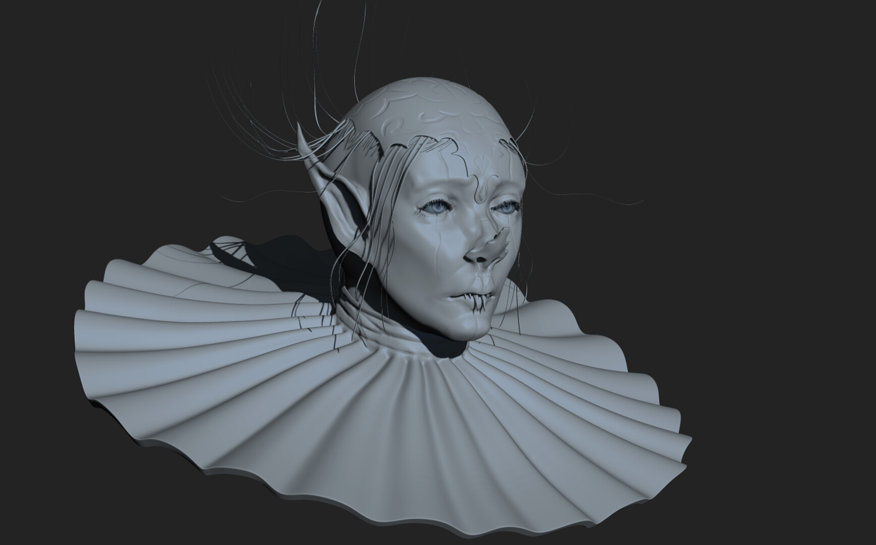 ArtStation - Fancy Vampire , Practice