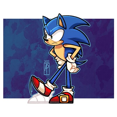 ArtStation - Sonic The Hedgehog 30th Anniversary Fan Art Poster