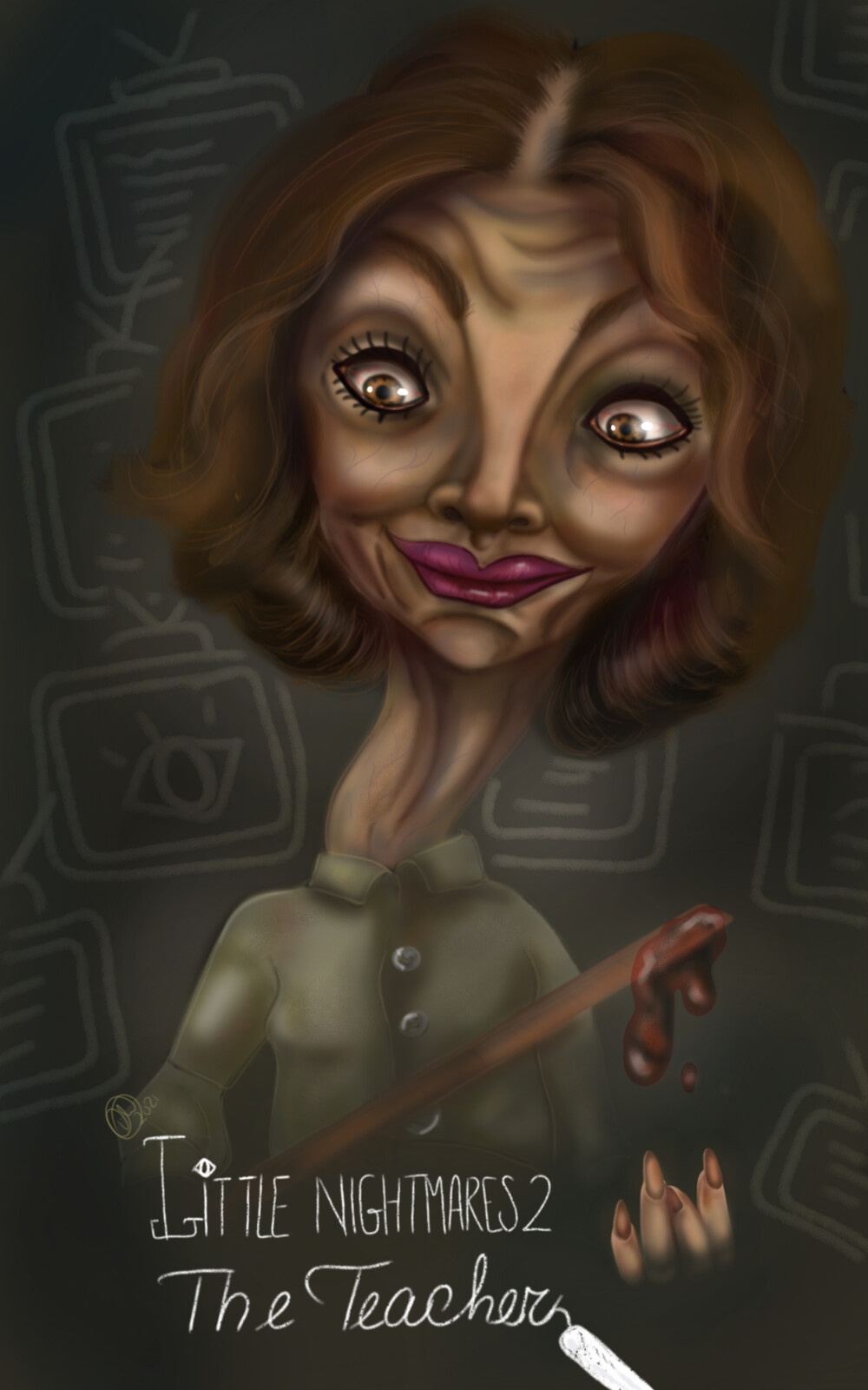 Artstation The Teacher Little Nightmares 2 Fanart Djara W Poslednie tvity ot little nightmares ii (@littlenights). the teacher little nightmares 2 fanart