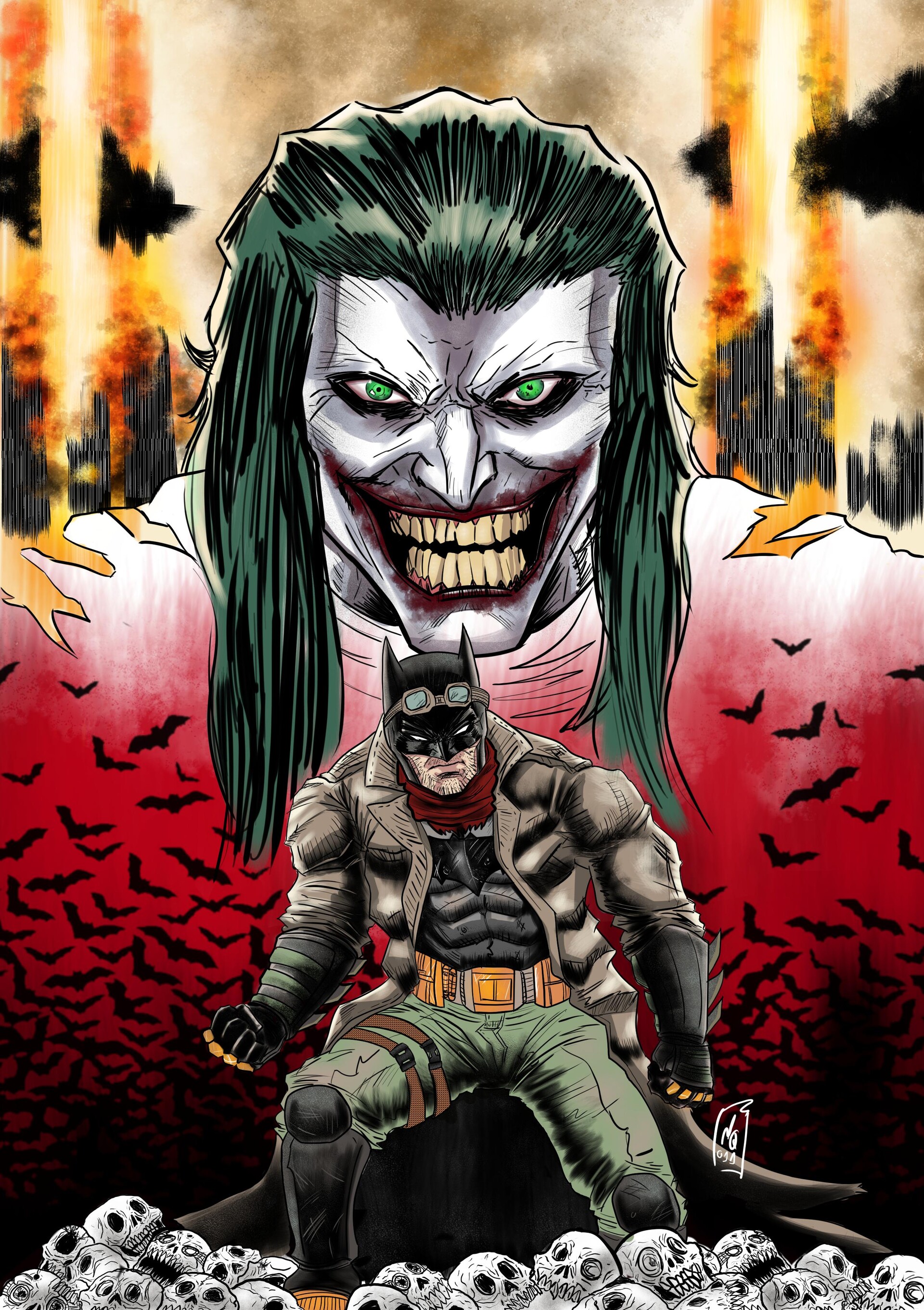 Batman Joker Art