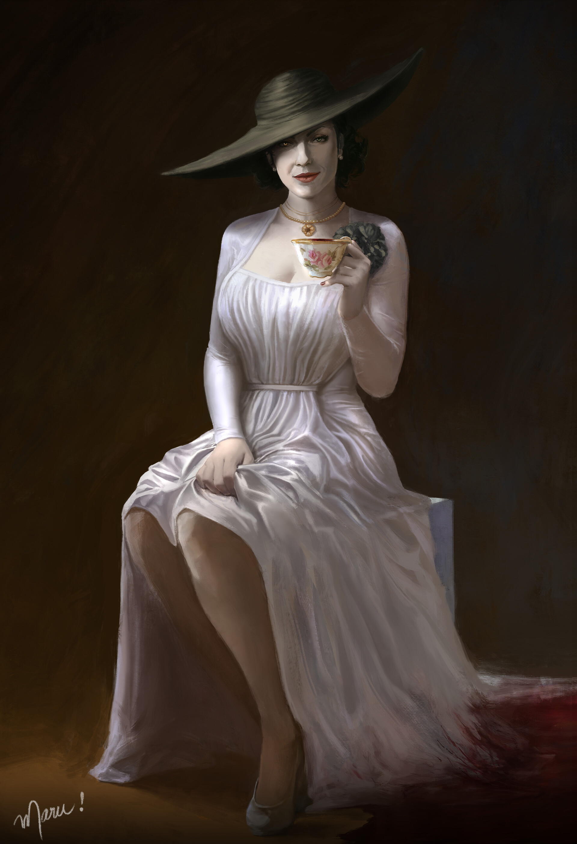 ArtStation - Lady Dimitrescu