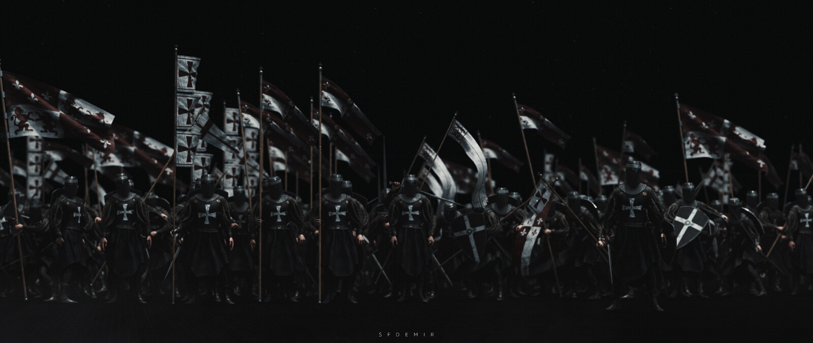 Main Render - Preparing For War - Studio Scene