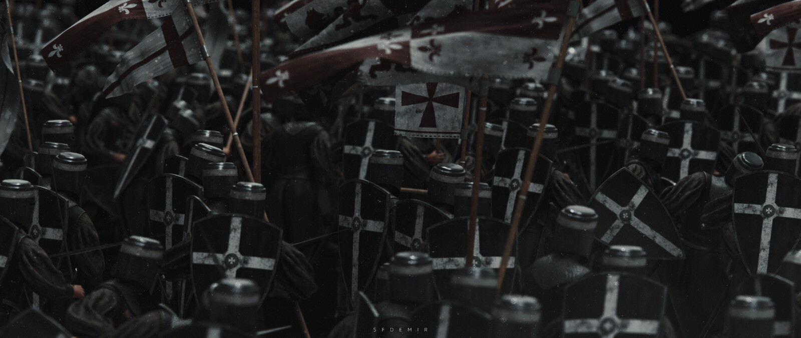 Walking Formation Scene - Shot 01