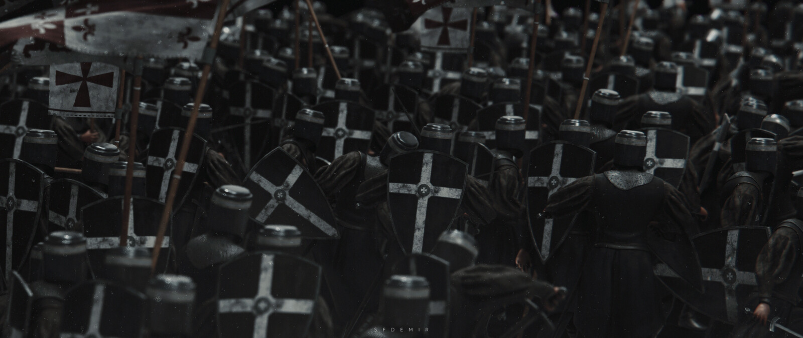 Walking Formation Scene - Shot 02