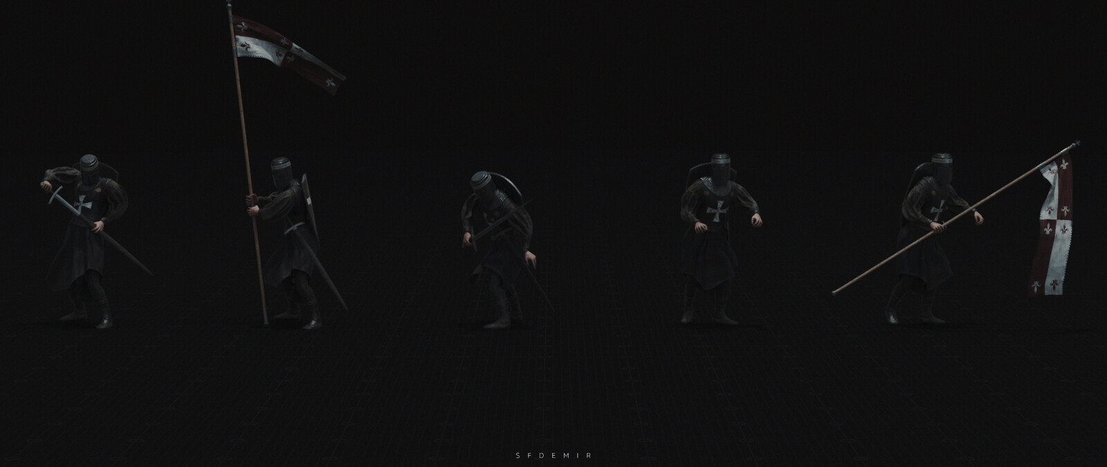 Templar Pose Pack 03