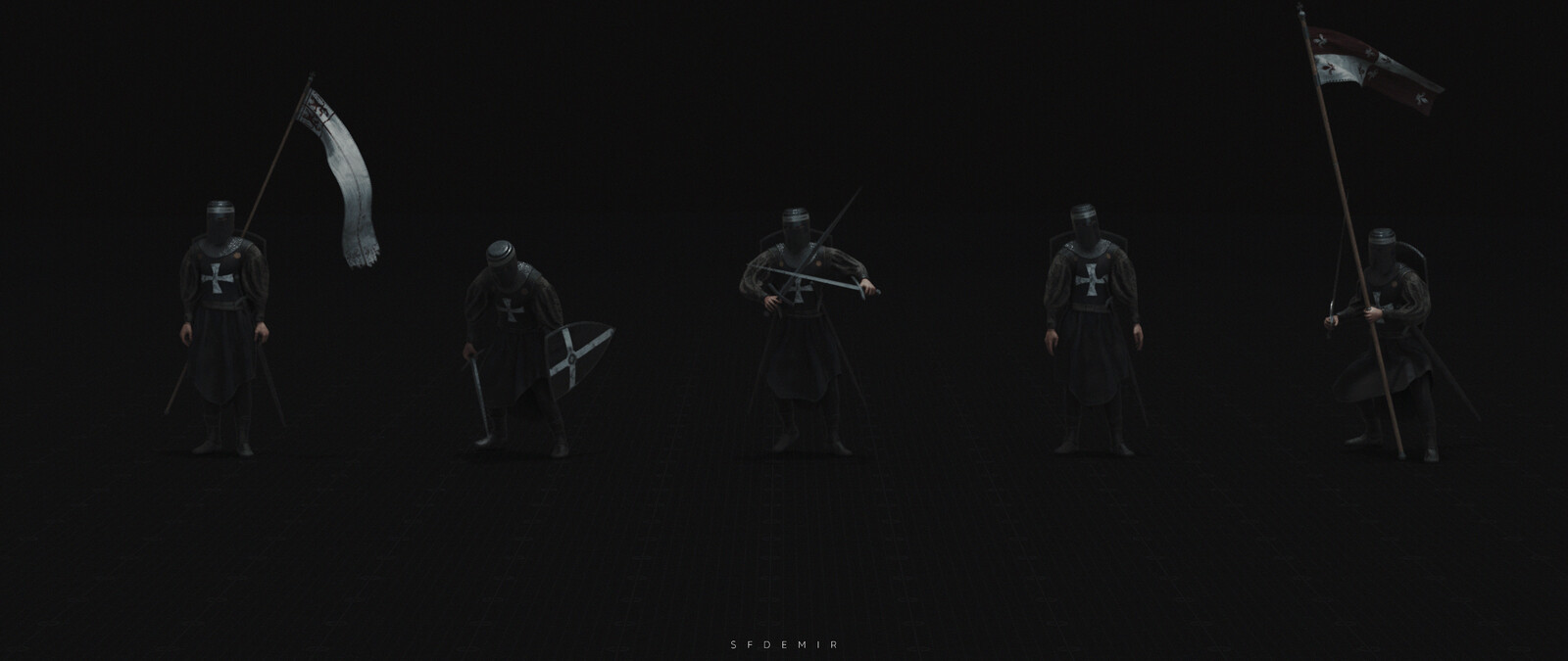 Templar Pose Pack 05