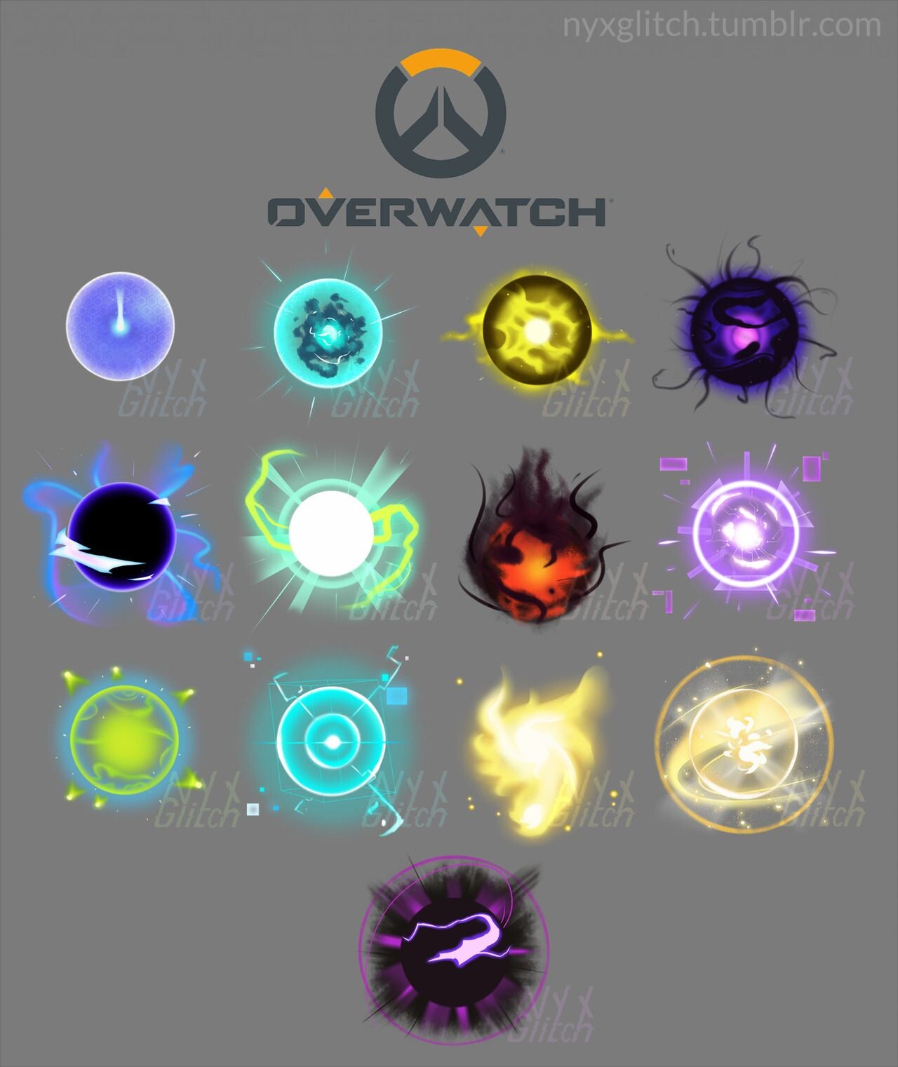 Wyatt Amorin - School VFX Assignment - Overwatch Orb Recreation