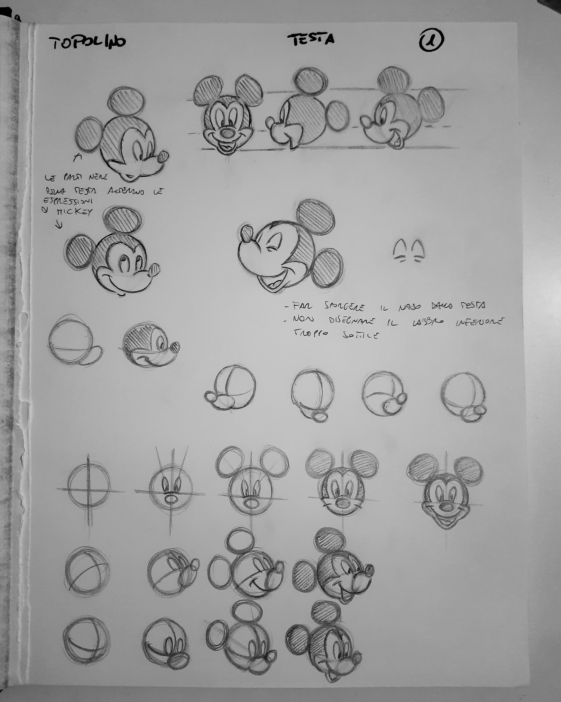 ArtStation - Mickey Mouse construction