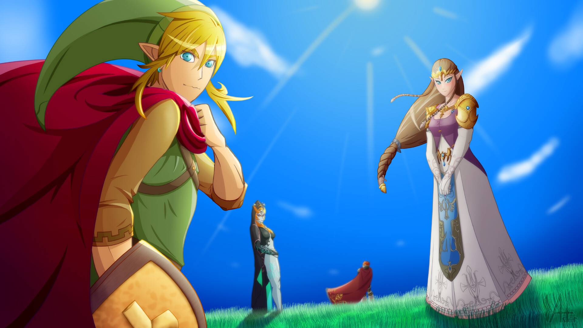 Art Zelda Anniversary 35 Nintendo New Shops Zelda Guaranteed 35th