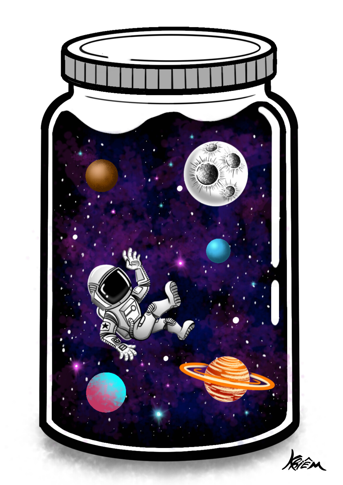 ArtStation - Space Jar