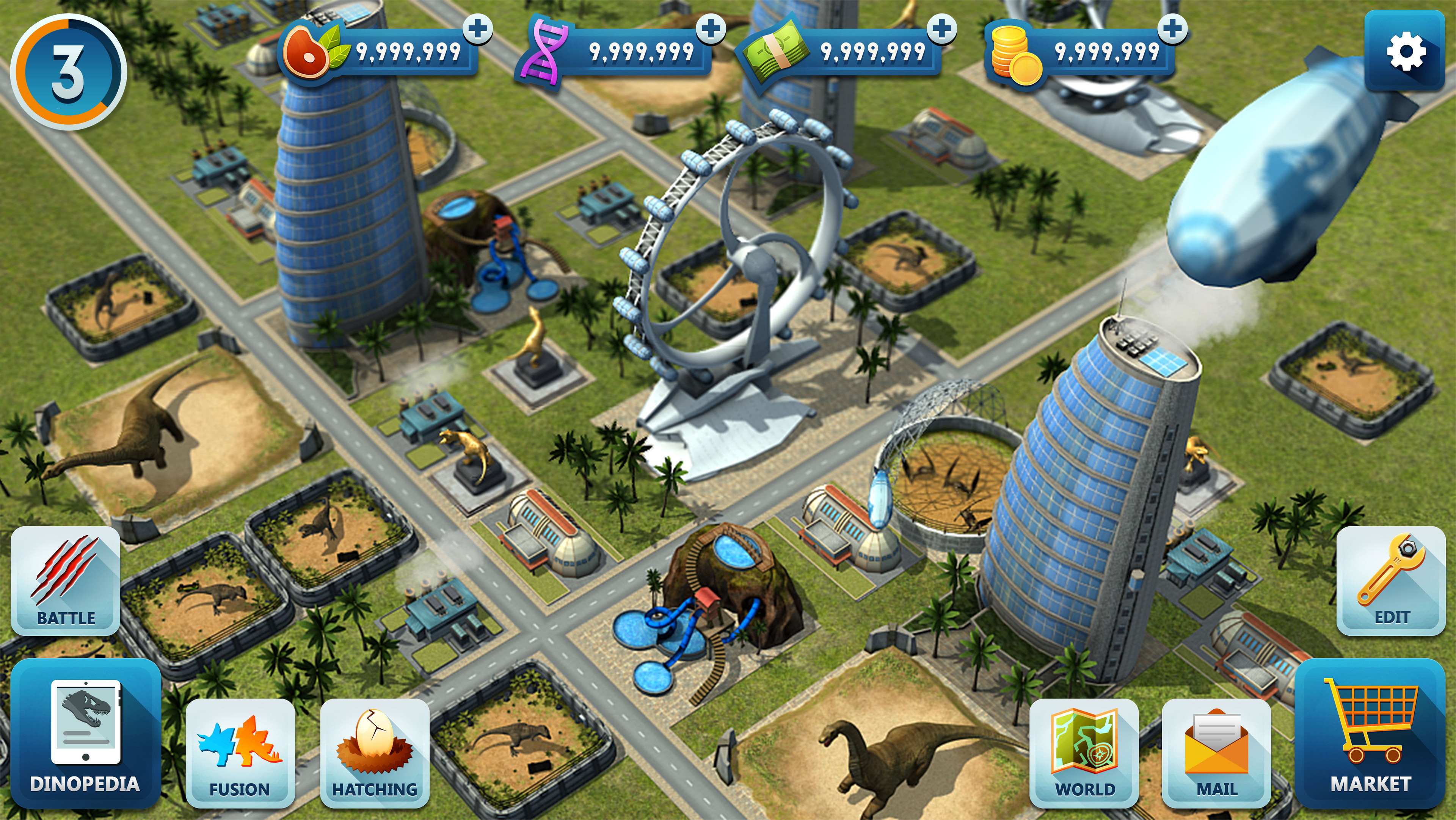 James Fraser - Jurassic World The Game - ios / mobile