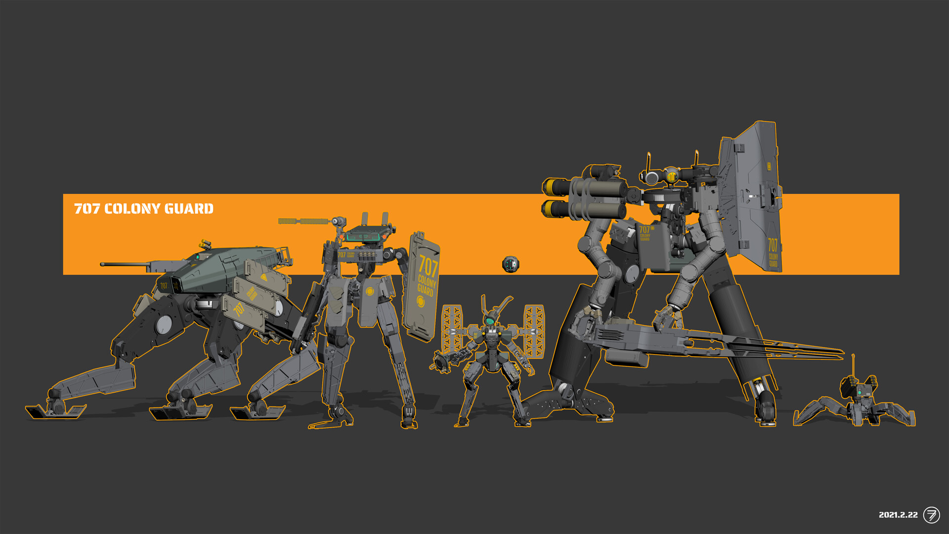 77lee77 Kit Bash Mech