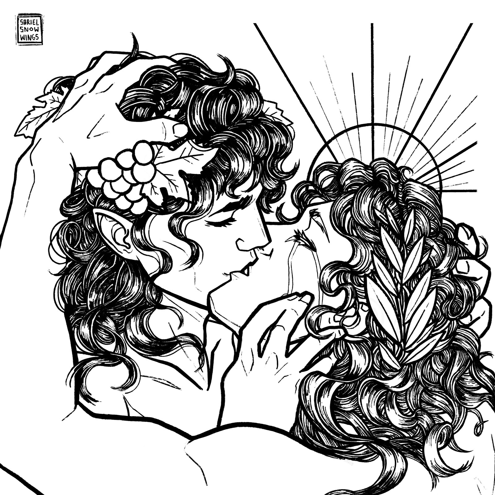 Line-art only