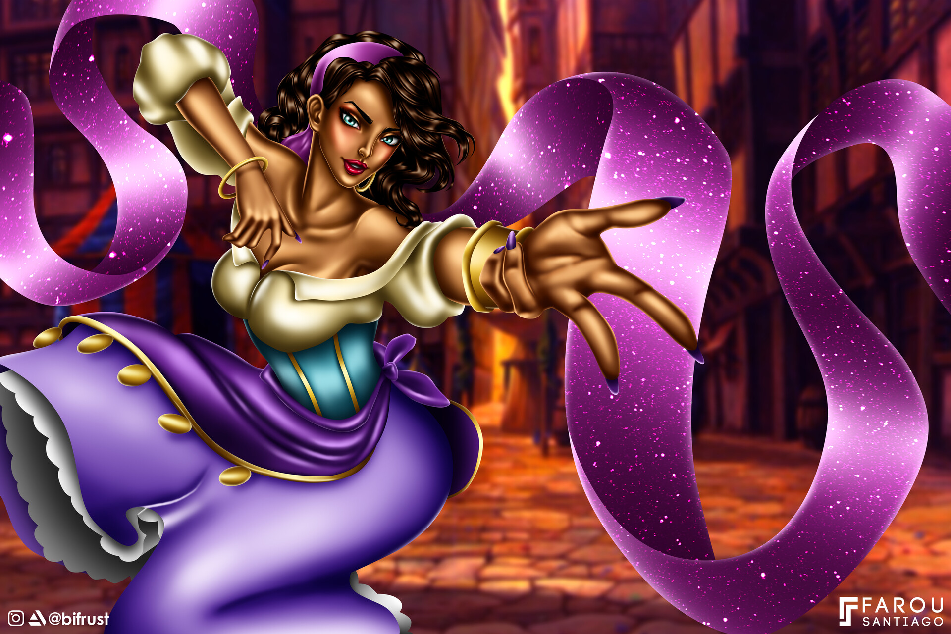 Esmeralda valiente