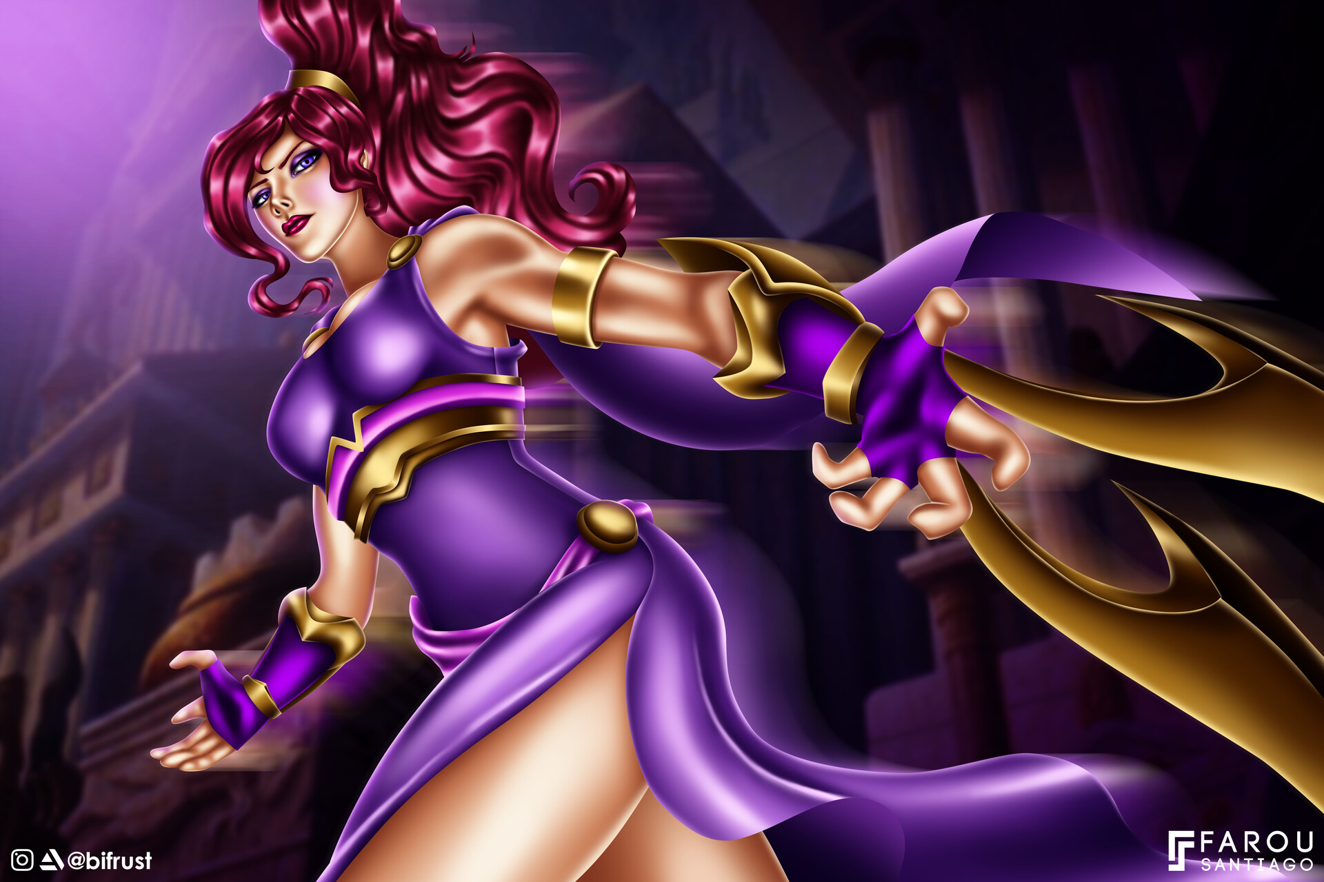 Farou Santiago - Disney X Mobile Legends: Megara x Natalia