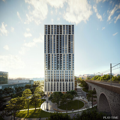 Play time architectural imagery playtime rdr torre tilia i02