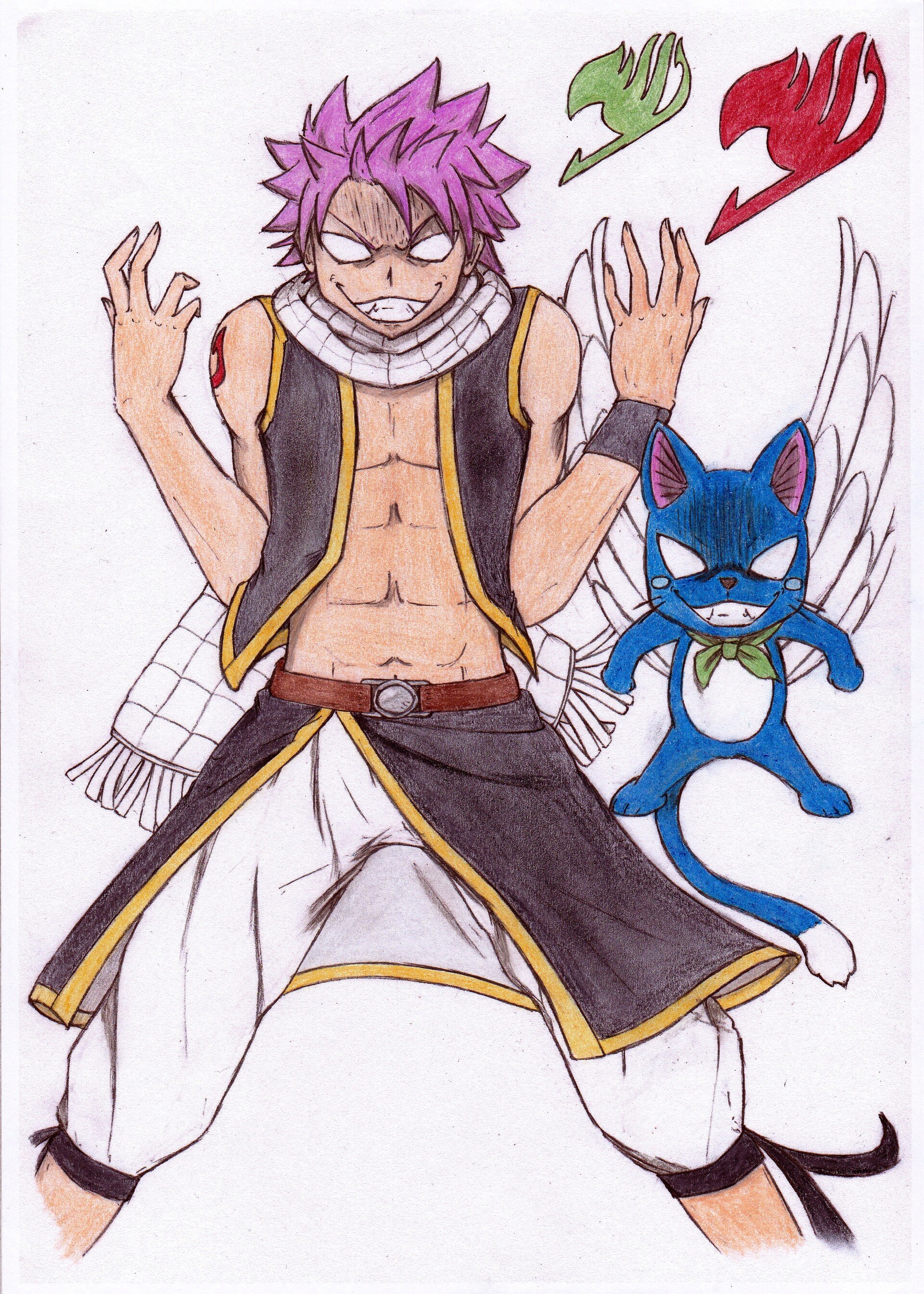 ArtStation - Fanart Natsu Dragneel - Fairytail