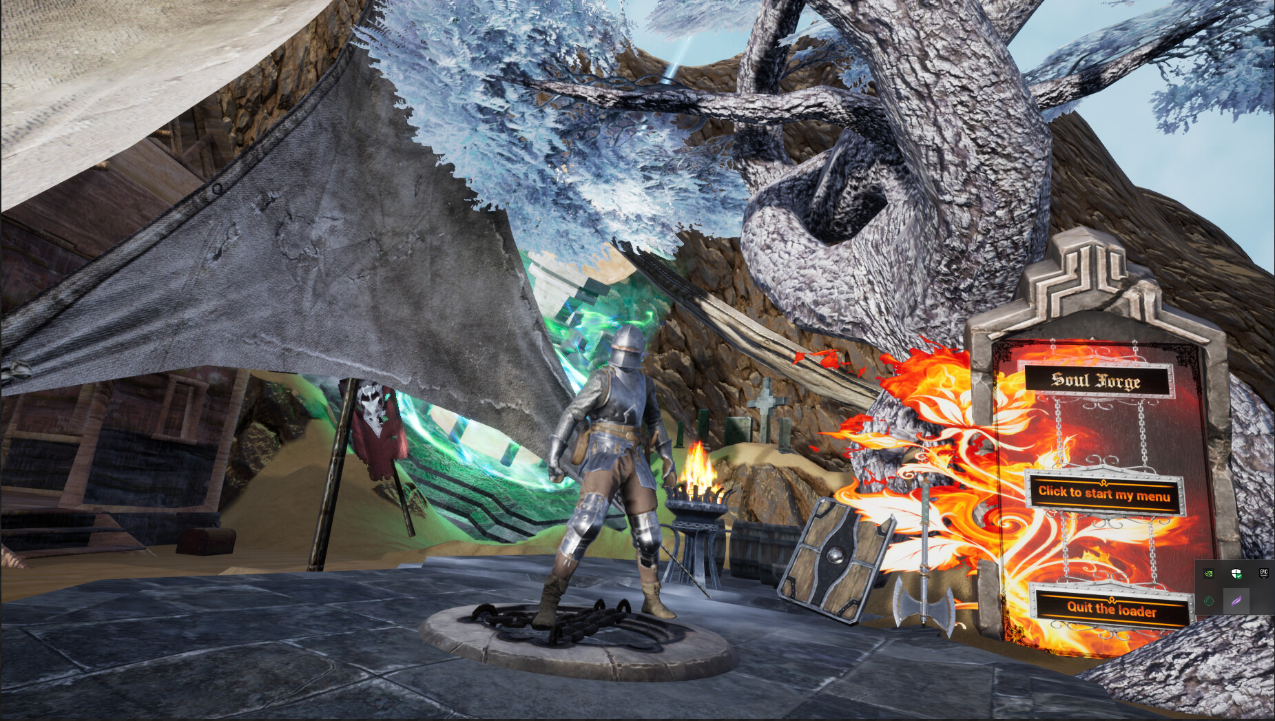 Artstation - Development Of The Prototype Of The Mmorpg Game "Forge Of The  Soul".