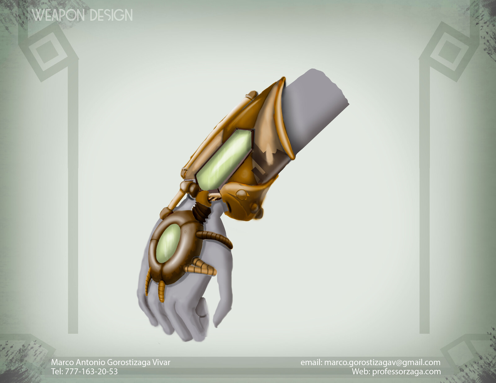 steampunk Holo-inventory