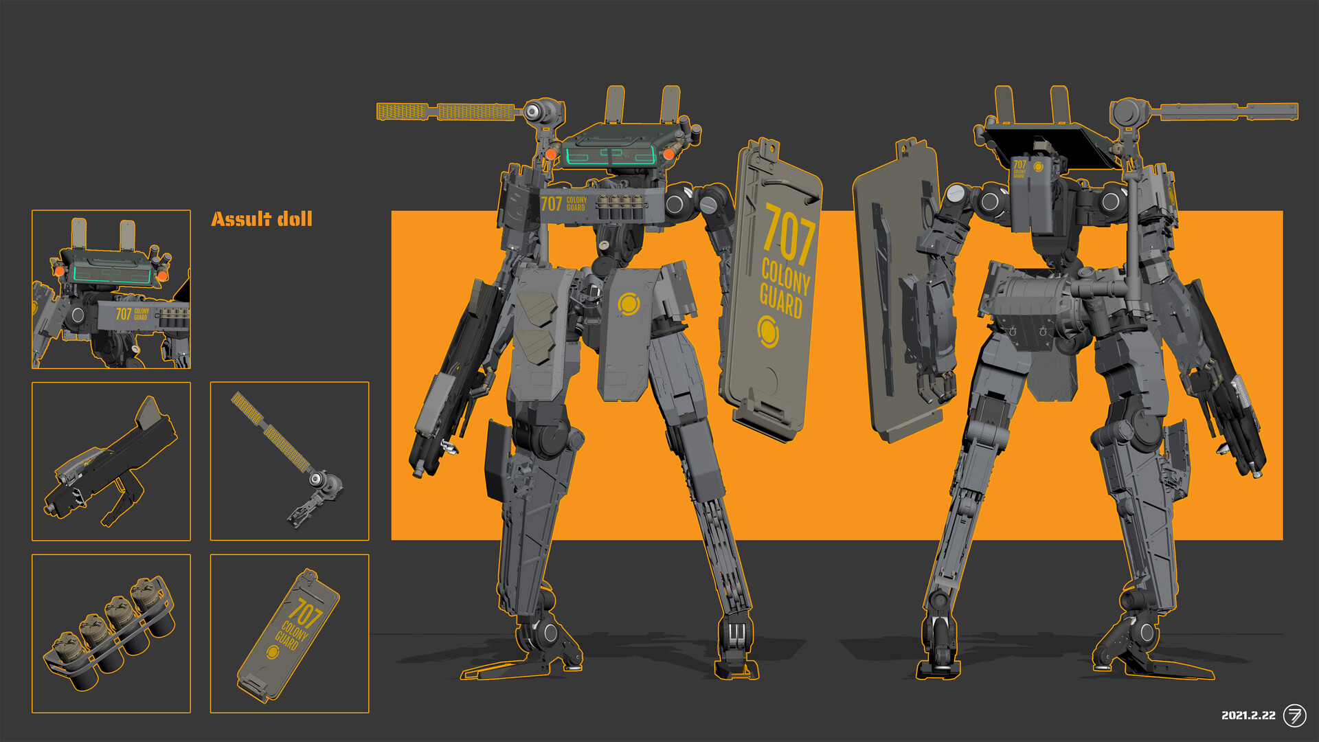77lee77 Kit Bash Mech
