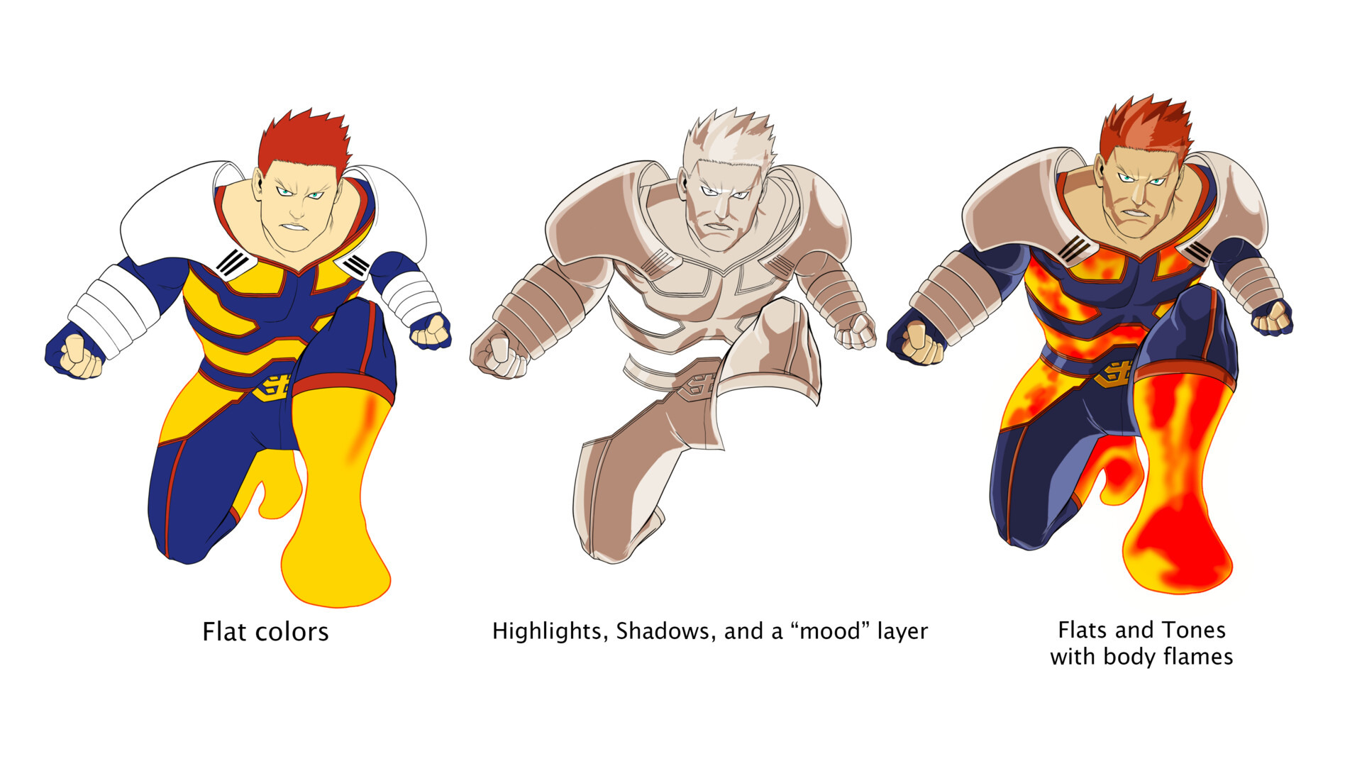 Kyle Castillo - My Hero Academia: Endeavor the Flame Hero, image size:1920x1080