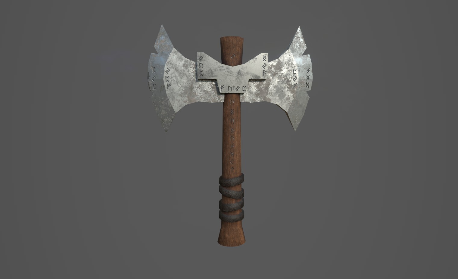 ArtStation - Norse Axe Model