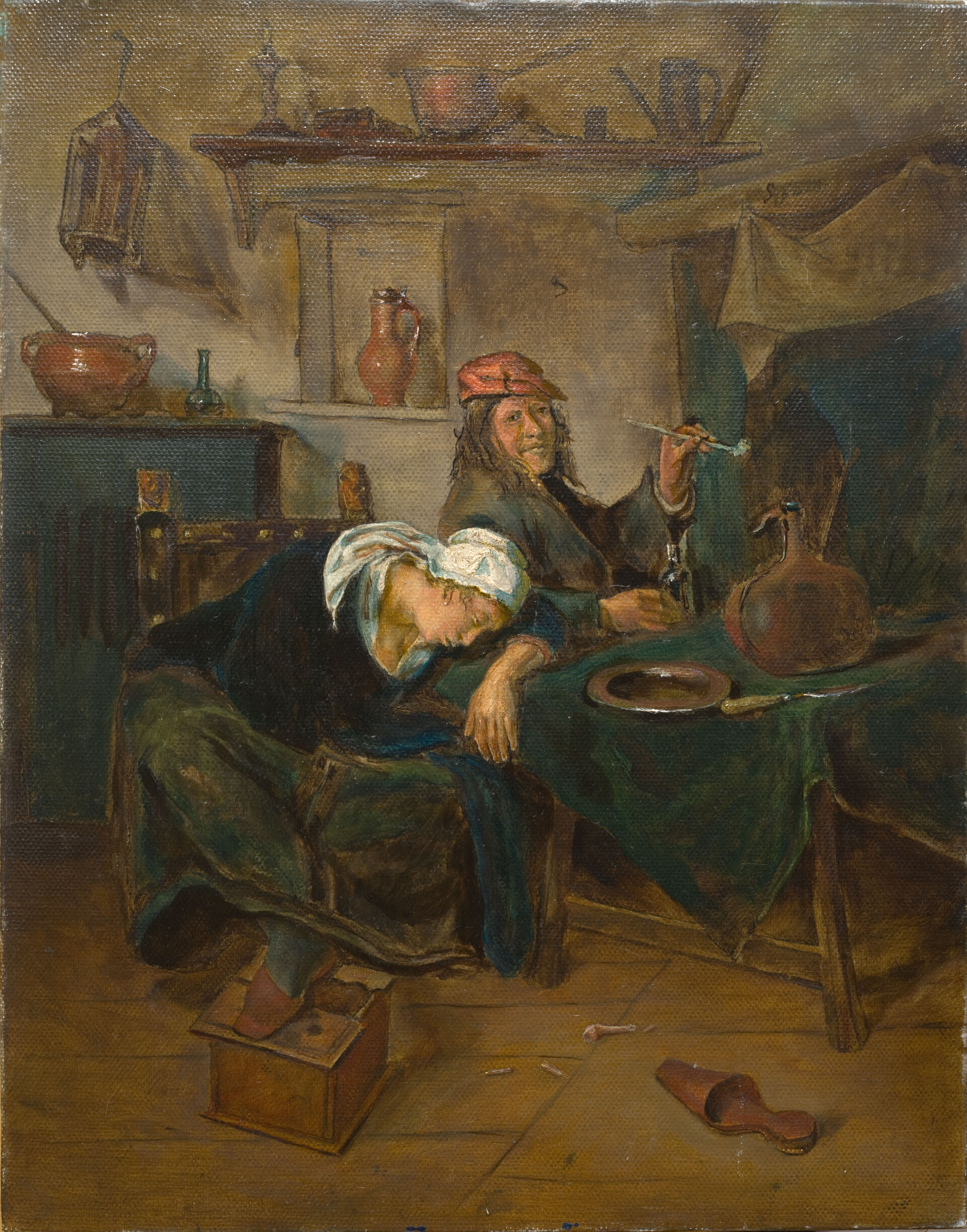 Ян стен пьяницы описание картины