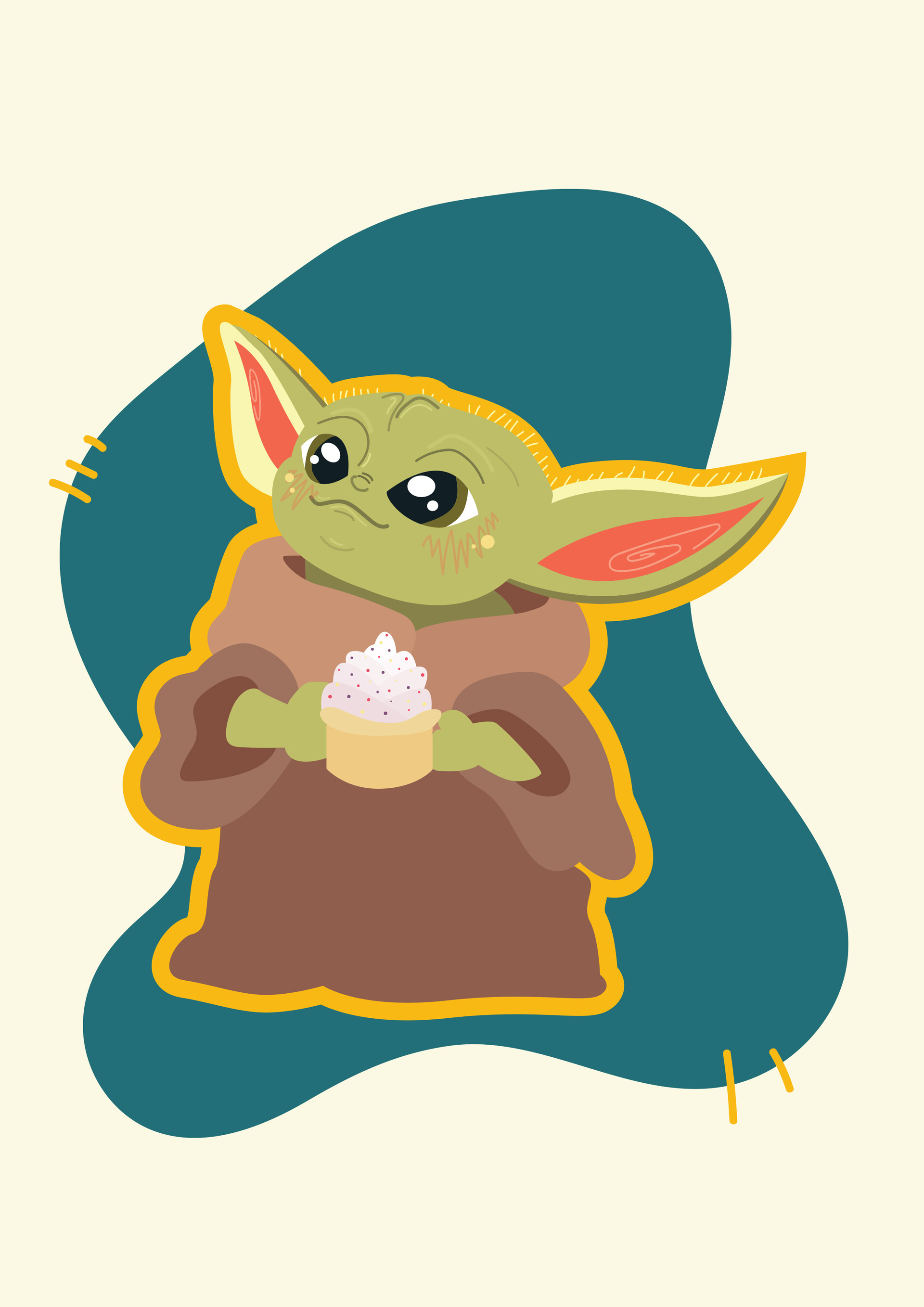 Artstation Baby Yoda Birthday Cake Hannah Grech Pirotta Artstation Baby Yoda Birthday Cake Hannah Grech Pirotta