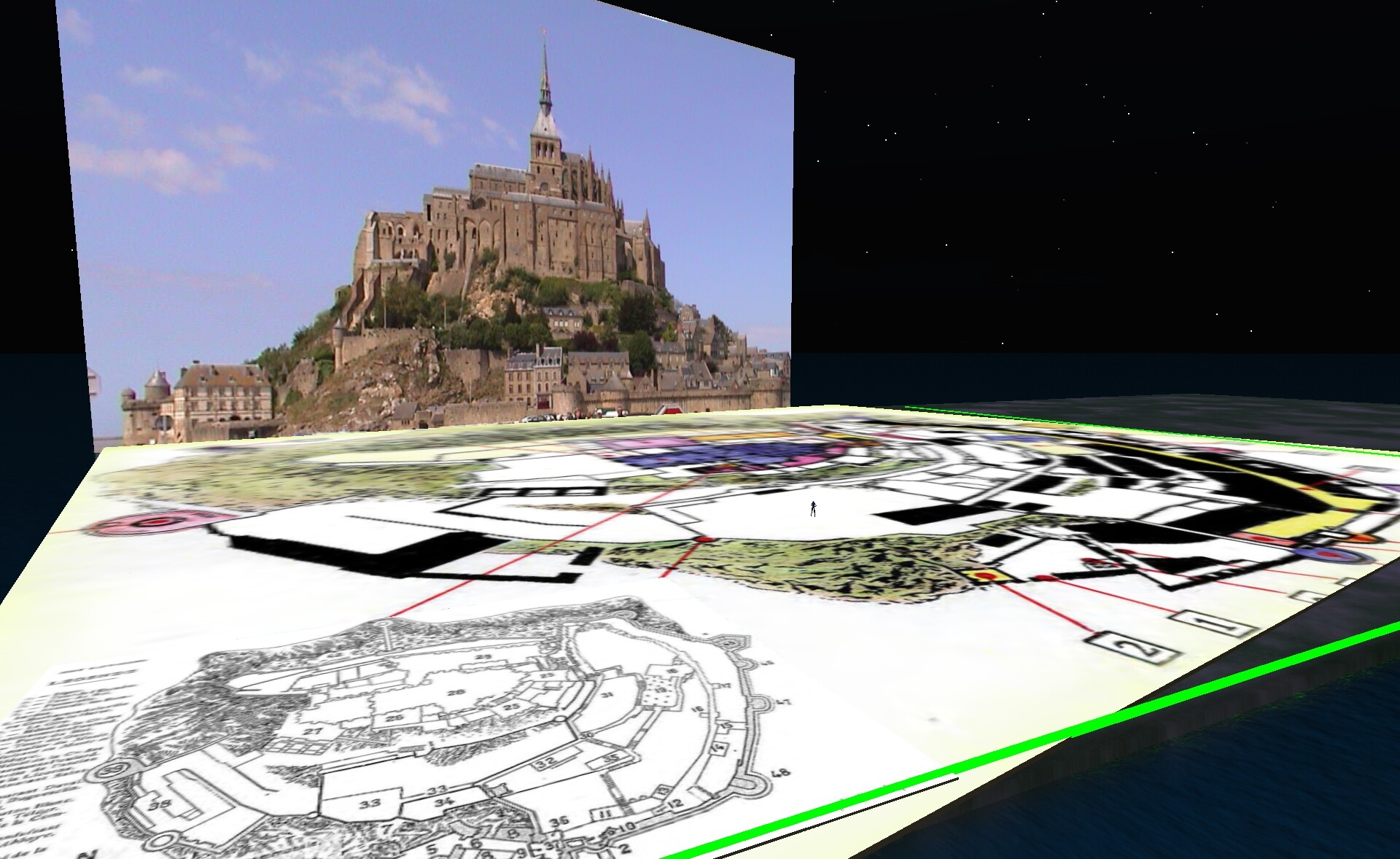 ArtStation - MONT ST. MICHEL - The real life MINAS TIRITH