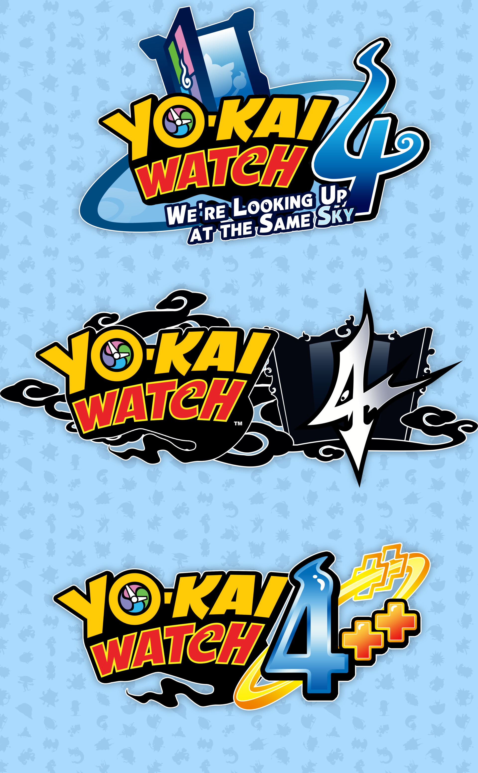 ArtStation - Yo-Kai Watch 4 English Logos