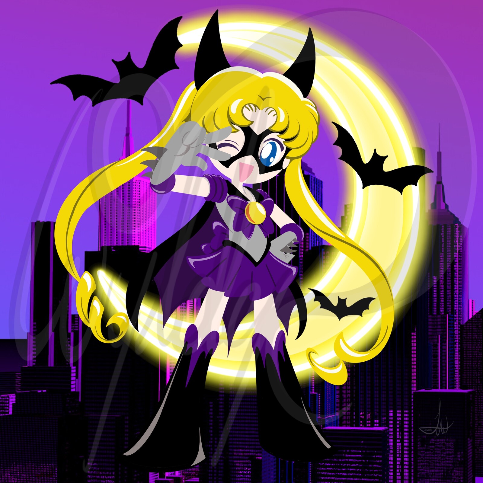 Bat-Moon Rises
