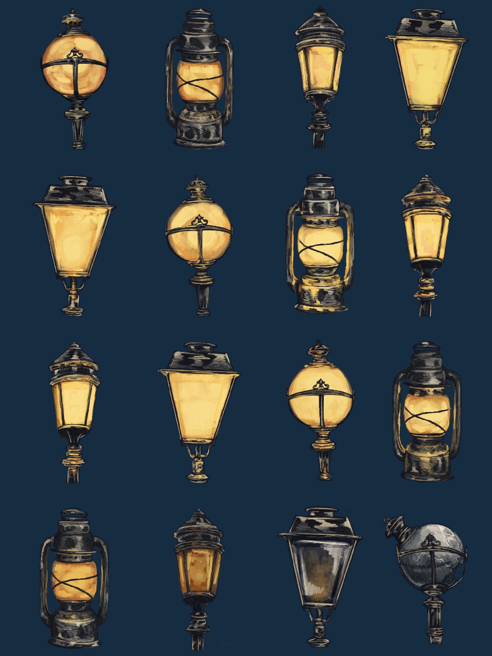 ArtStation Lamps of Dublin