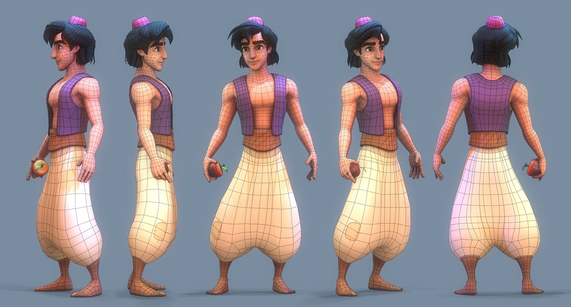 Artstation Aladdin 3d For Disney Story Realm