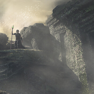 Michiel van den heuvel conceptart michielvdheuvel sidequest