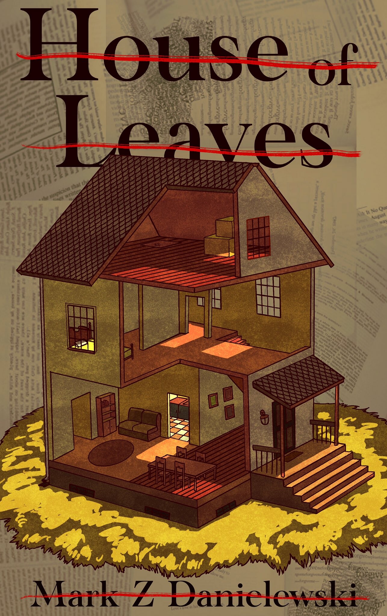 ArtStation - House of Leaves Cover