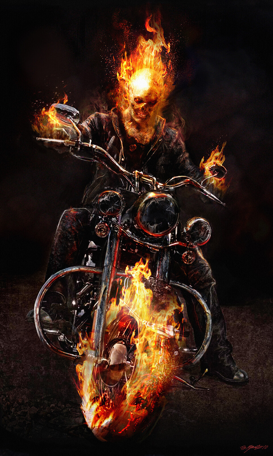Ghost Rider Spirit of Vengeance Concept Art