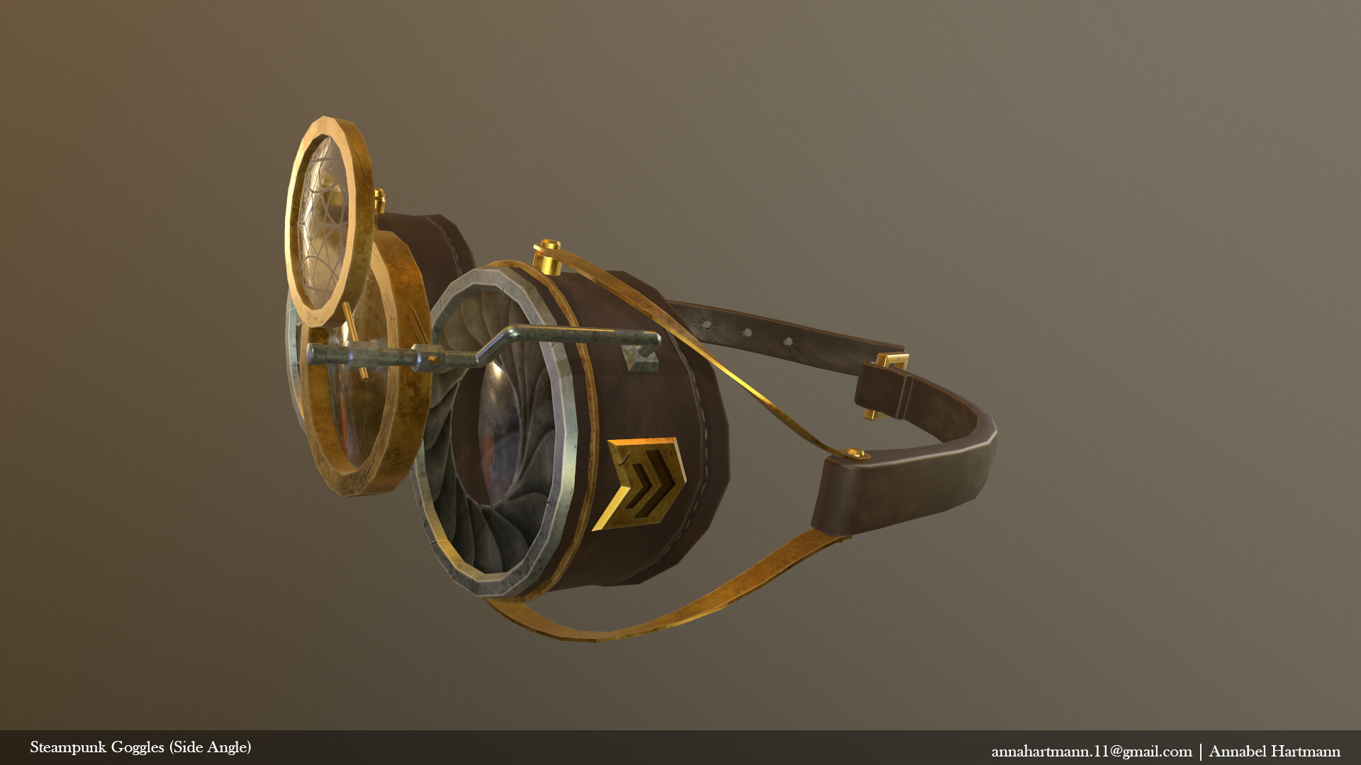 ArtStation - Steampunk Goggles & Voltamp's Time Machine