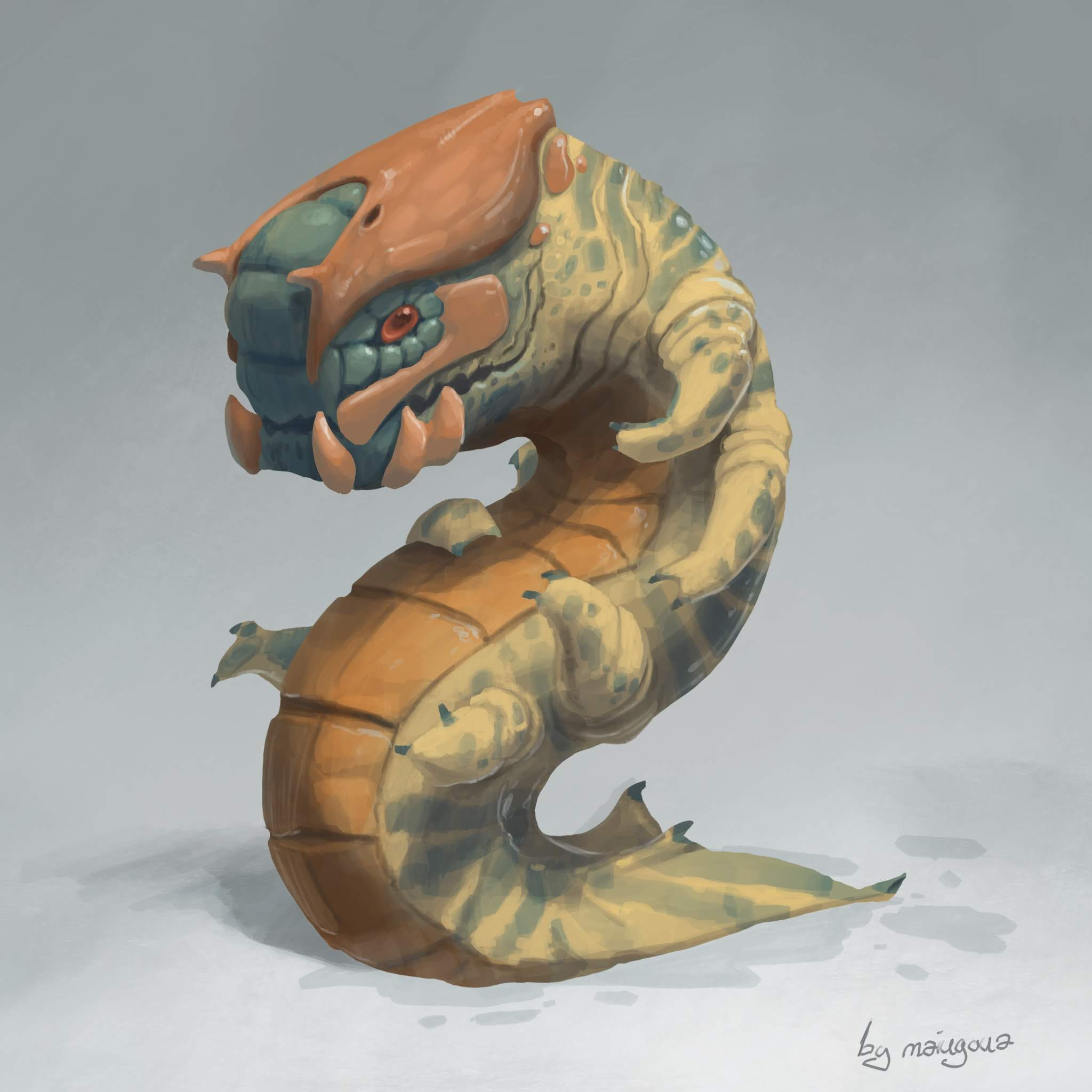 Monster slug concept