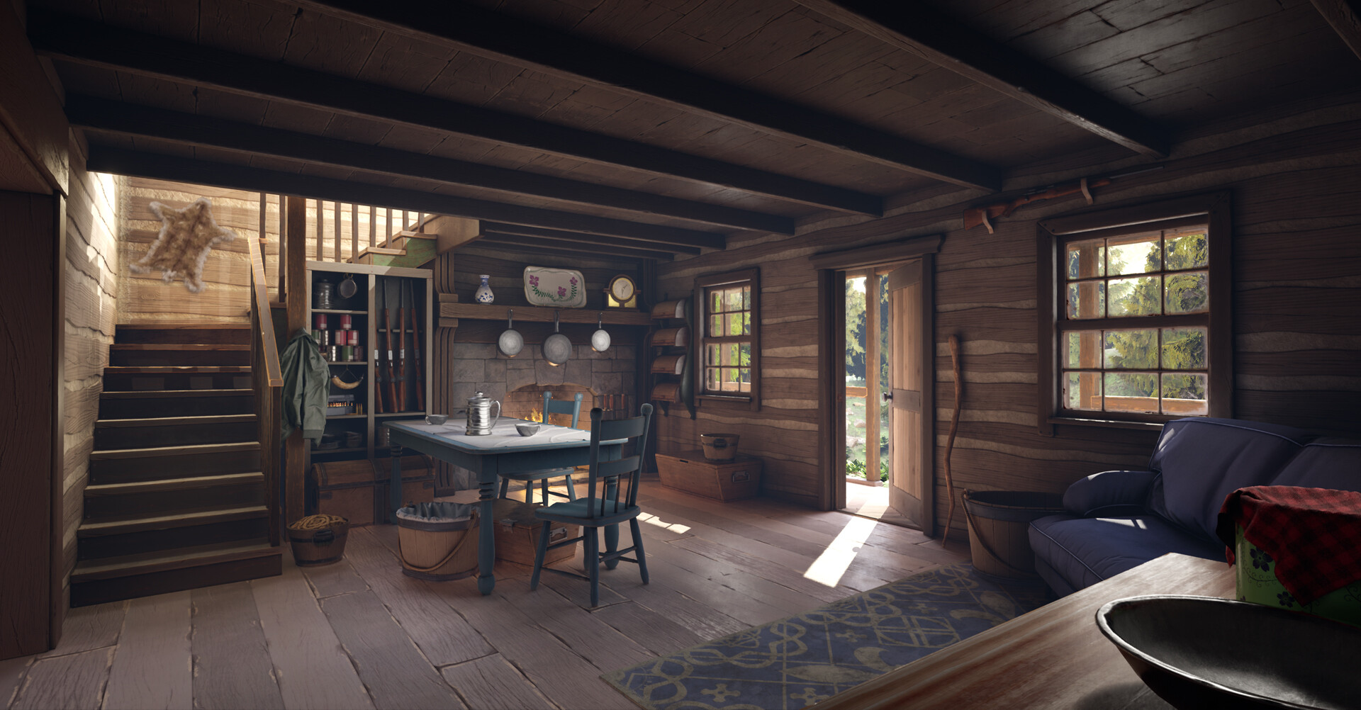 ArtStation Trapper Cabin