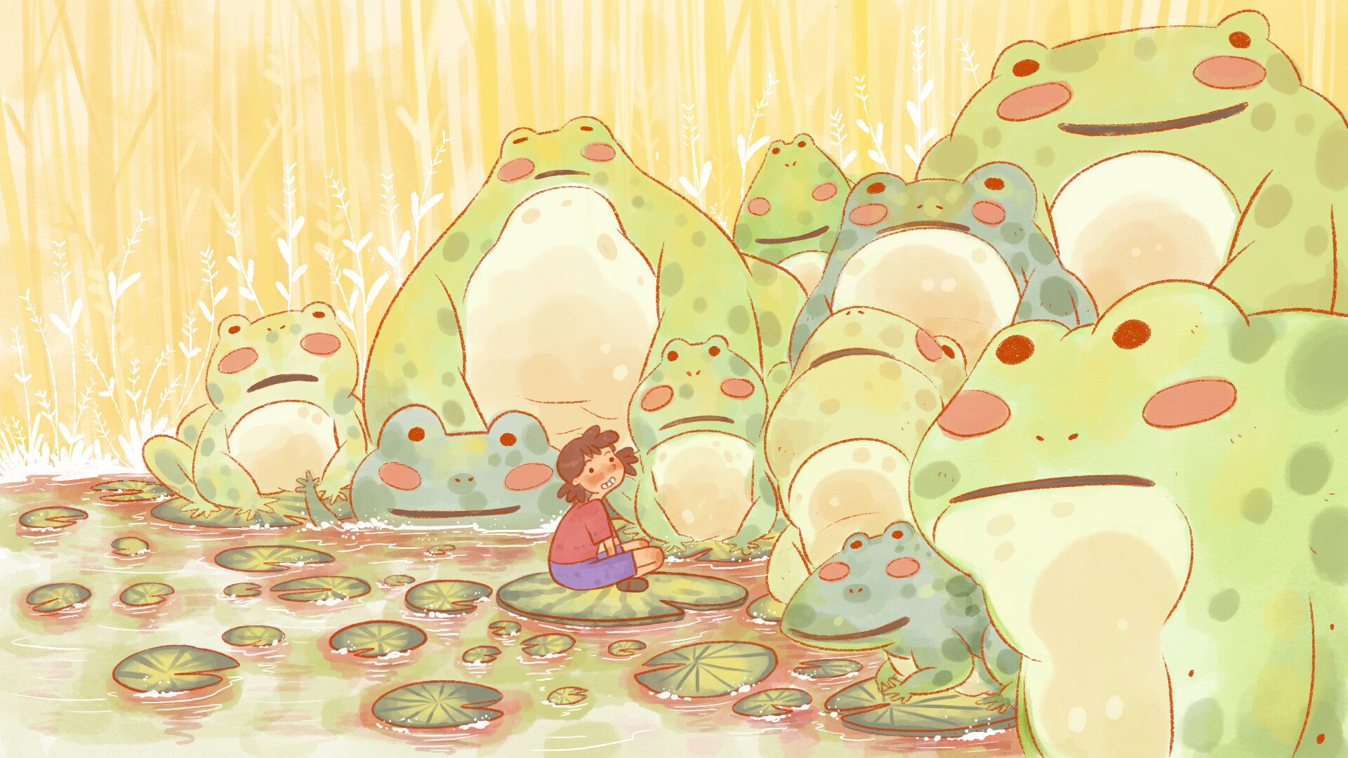 ArtStation - Frog Meeting