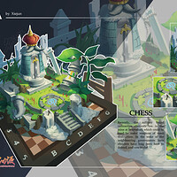 Artstation 温泉的少女们 名动漫学员cg漫画作品 名动漫cg数娱